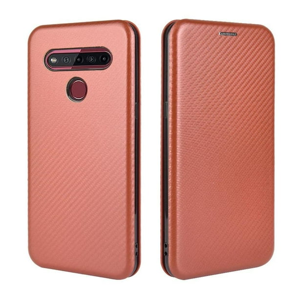 Funda Flip para FOXDOCK LG K41S - Funda magnética de negocios, funda protectora delgada