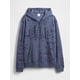 thumbnail image 4 of Sudadera con capucha GAP para hombre Heritage Logo Bandana con cremallera completa y estampado S, 4 of 4