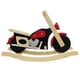 thumbnail image 1 of Balancín En Forma De Motocicleta De Madera, 1 of 3