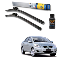 Plumillas Hella Cleantech Para Toyota Yaris Sedán 2006-2012