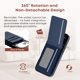 thumbnail image 3 of Funda tipo cartera con bloqueo RFID para iPhone 17 Pro Max, azul, 3 of 9