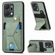 thumbnail image 1 of Funda Resistente para Honor X7A con Tarjetero y Soporte, Diseño Magnético Verde, 1 of 5