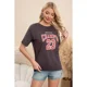 thumbnail image 3 of Polera Mujer Algodon Manga Corta Estampada Urbana Diseño 0066, 3 of 5