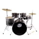 thumbnail image 1 of Set De Batería Acústica Powerdrums CPJ-5 FKS - Plateada, 1 of 3