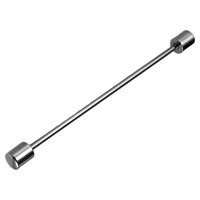 Magideal - Pasador De Barra De Cuello Para Hombres, Broche De Decoración De , Alfileres De , Clip De Cuello Para Boda De Negocios, Re