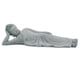 thumbnail image 3 of Estatua tradicional de Buda durmiente, figuras de meditación, escultura de piedra tallada a mano para oficina, patio trasero, inauguración de, 3 of 5