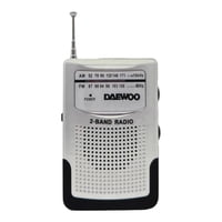 Daewoo - Radio De Bolsillo Am Fm Blanco Di681