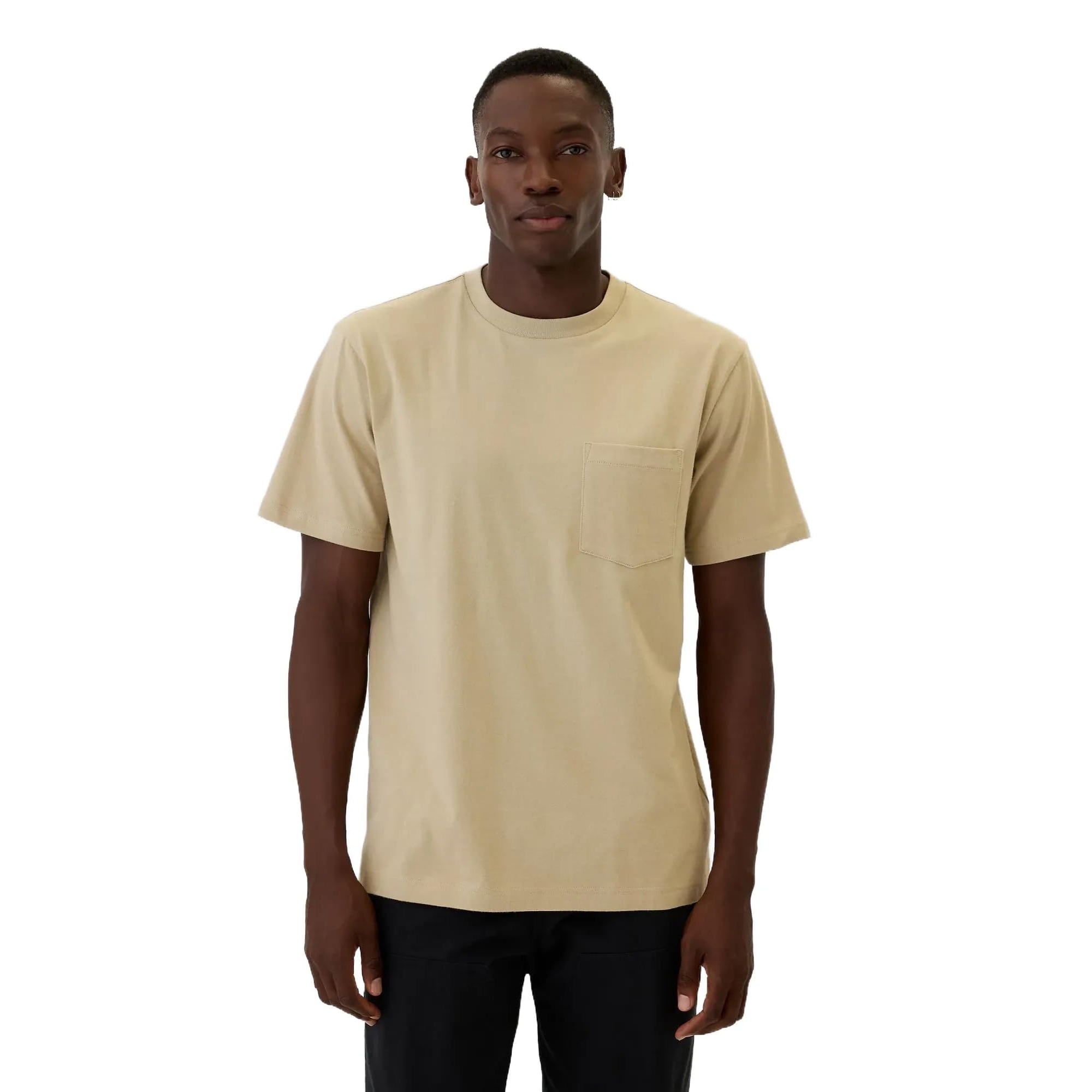 Camiseta Gap Pocket Khaki Para Hombre Talla S