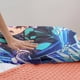 thumbnail image 3 of Kamado Tanjirou Bedding Sets Bed Cartoon Duvet Cover Lightweight 3 Piece Bet Sets for Kids Boys Girls, 3 of 4