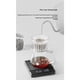 thumbnail image 3 of Escala de café Escala Espresso electrónica con caudal de agua y función de temporizador, Cambio libre de unidades de onza / kg, Escala digital para cocina / hornear / cocinar, Negro, 3 of 3