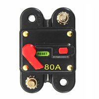 Soliot - Disyuntor Breaker Dc 80A 12/24V Solar