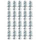 thumbnail image 5 of 20 Piezas Tornillo Petal Tool Jack Tuercas Para Metal Para Gabinetes De Pared Caligrafía 6x25mm, 5 of 5