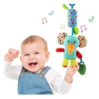 Genérico - Set 2 Sonajeros Colgante Sensorial Felpa Juguete Bebe Lau