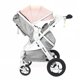 thumbnail image 5 of Coche Cuna Plegable Rosado, 5 of 6