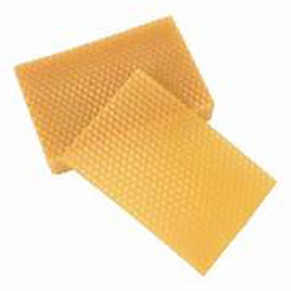 Cera Virgen de Abeja Laminas 70 g. Aprox