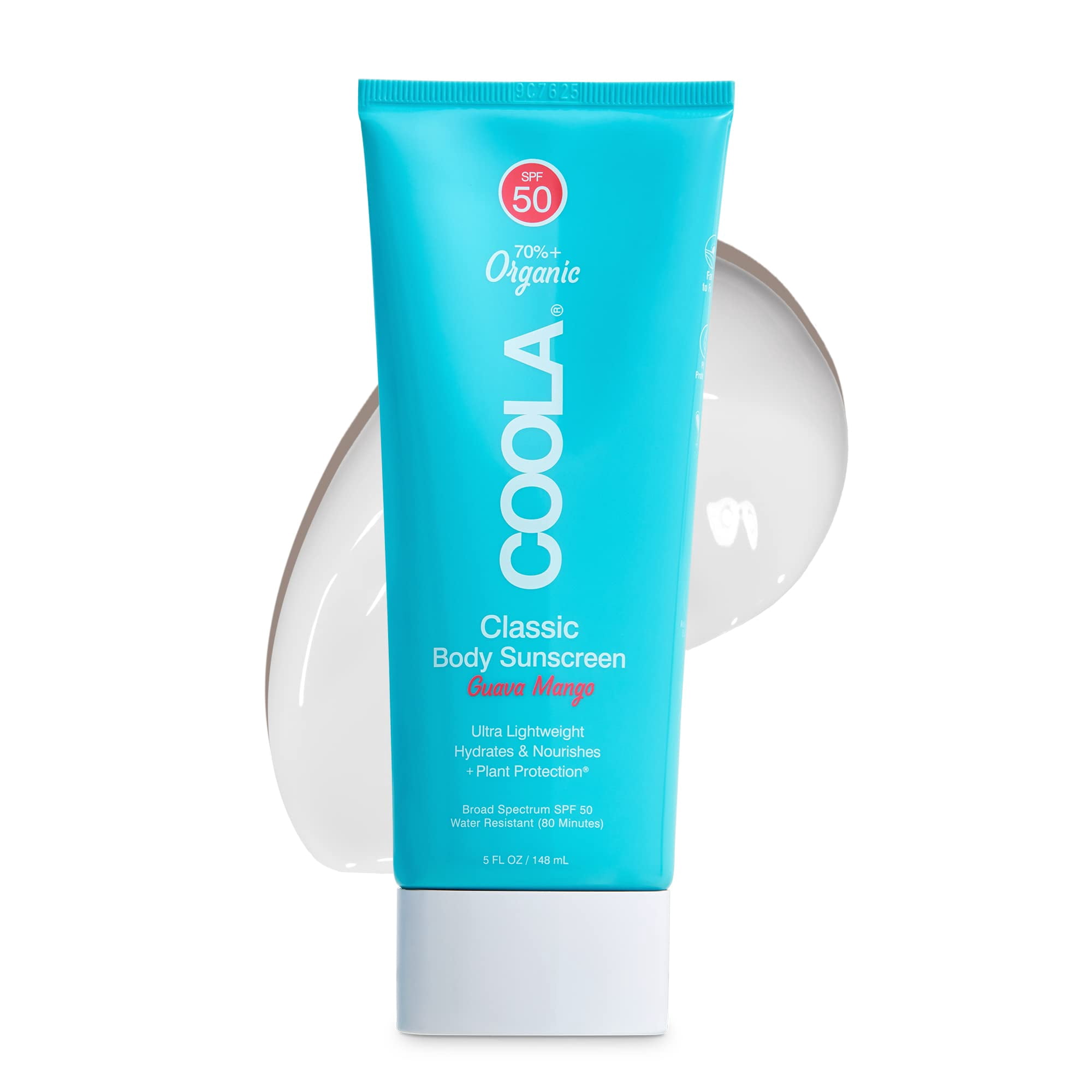 Loción De Protección Solar Coola Organic Spf 50 150 Ml Guayaba Mango