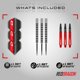 thumbnail image 2 of Set de Dardos RED DRAGON Javelin Black 24g Tungsteno, 2 of 6