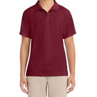 Polo Izod De Manga Corta Performance Para Hombre, Color Burdeos