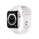 thumbnail image 1 of Reloj Apple Watch Series 6 40mm GPS + Wifi Silver Stainless Steel White Sport, 1 of 6