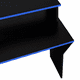 thumbnail image 3 of Escritorio Gamer En L Con 2 Niveles Para Monitores Guma Wengue Y Azul, 3 of 12