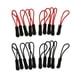 thumbnail image 1 of Tiradores De Cremallera De 40 Uds. Deslizador De Tirador De Cordón De Cremallera De Repuesto Para Mochila De Chaqueta, 1 of 5