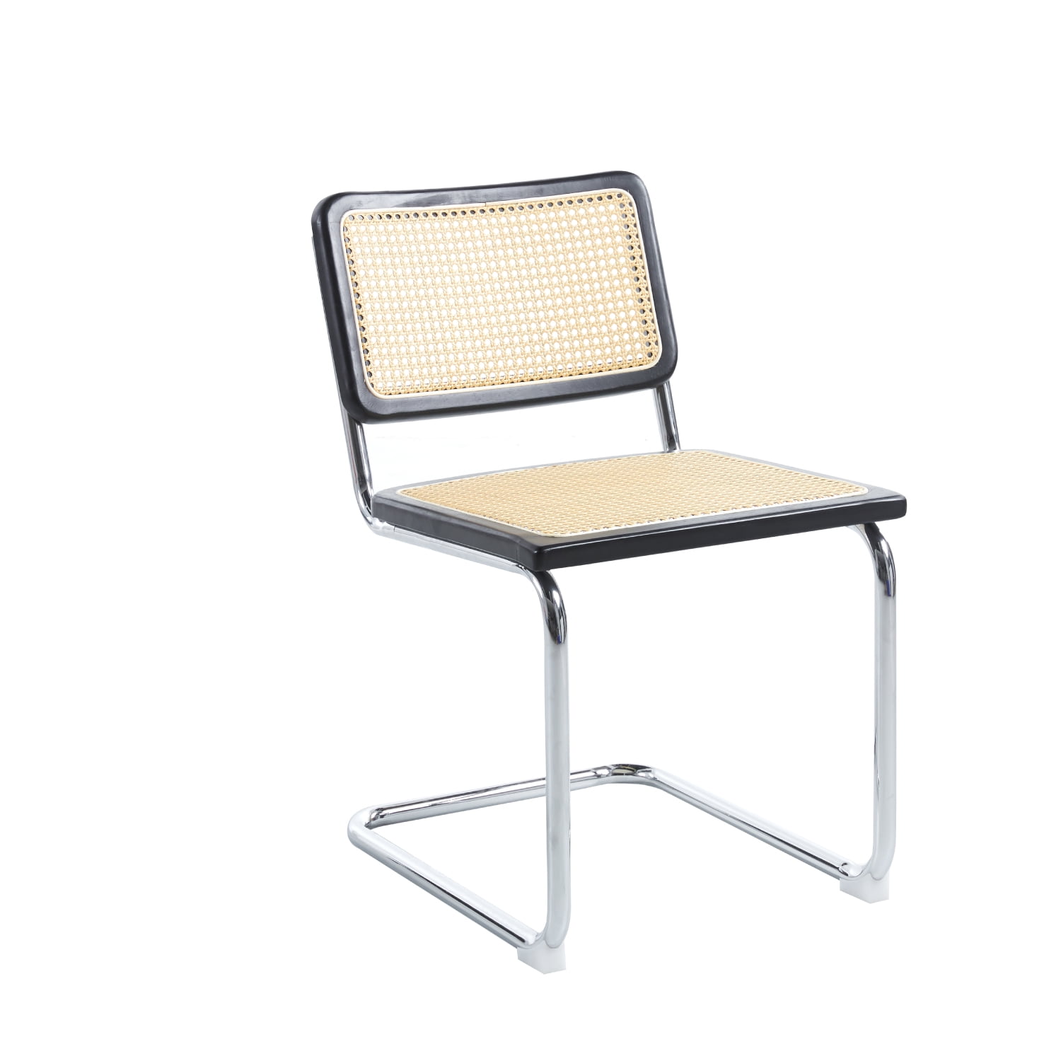 Klik Muebles - Silla Breuer Madera Y Rattan - Negra