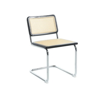 Klik Muebles - Silla Breuer Madera Y Rattan - Negra
