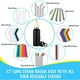 thumbnail image 3 of 5pcs Bottle Cleaning Brush Set With Long Handles - Perfect For Cleaning Narrow Neck Beer Bottles - Includes Scrubbing Brushes And Cleaning Tools, 3 of 4