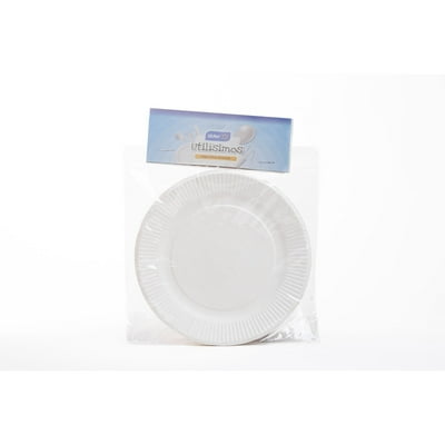 Plato Mediano Cartón 12U Lider