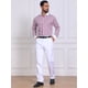 thumbnail image 2 of INSPIRE CHIC Camisas de Negocios de Manga Larga con Botones a Rayas para Hombre 2XL Rojo Azul, 2 of 4
