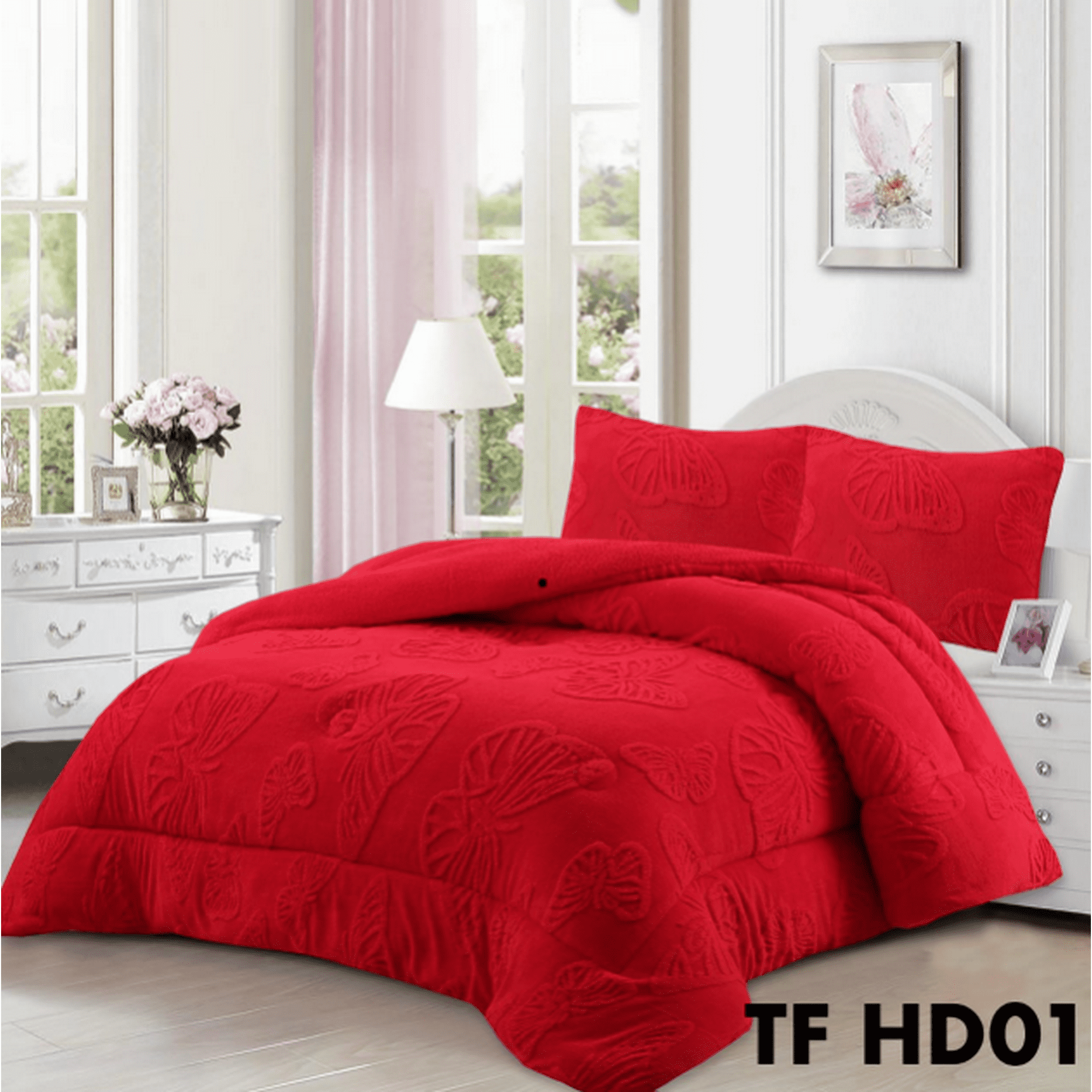 Todostore - Cobertor De Invierno Sherpa Con Chiporro 2 Plazas