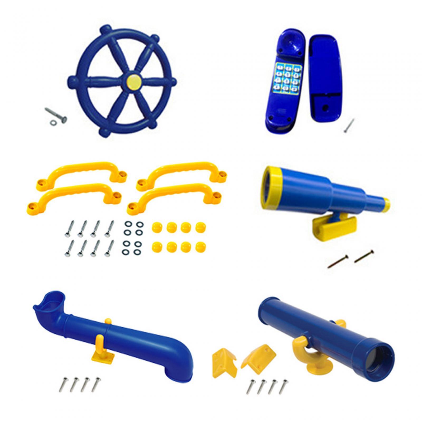 Bothyi - Accesorios Para Columpio De Equipo De Patio Trasero Para Casa De Juegos De Jungla De Patio Trasero 9 Uds