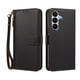 thumbnail image 1 of Funda Tipo Billetera para samsung galaxy A27 5G con Soporte y Bolsillo con Cierre Negro, 1 of 1