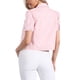 thumbnail image 3 of INSPIRE CHIC Chaqueta de Mezclilla para Mujer con Mangas Cortas Abullonadas, Cuello Vuelto, Chaqueta de Jean Rosa Claro L, 3 of 6