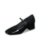 thumbnail image 5 of Zapato Taco Grueso Formal Simil Charol Mujer Weide GH171, 5 of 9