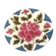 thumbnail image 2 of gancho de gancho kit de alfombra alfombra de bricolaje decoración de arte alfombra haciendo kit flor rosa, 2 of 5