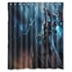 thumbnail image 1 of Cortina de ducha de League of Legends, juego de cortina de baño con ganchos, tamaño 60 x 72 pulgadas, 1 of 3