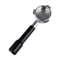 Magideal - Mango De Portafilter Sin Fondo De 54 Mm Manejo Del Filtro Del Soporte Del Modelo De Café Reutilizable Para Una Máquina De Café Doméstico