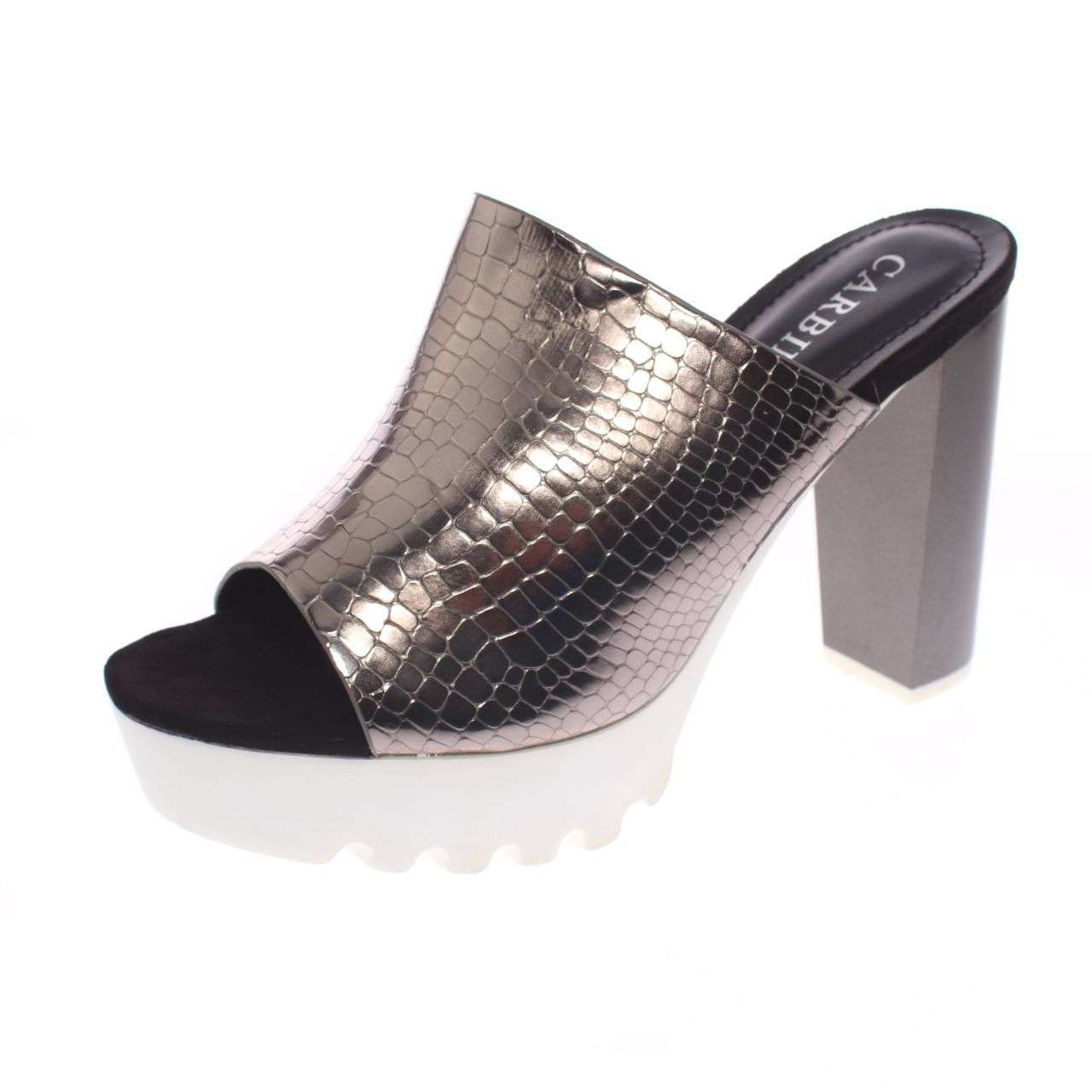 Vía Franca - Sandalia Plata Carbin