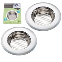 Colador De Fregadero De Cocina Fengbao De Acero Inoxidable, 2 Piezas