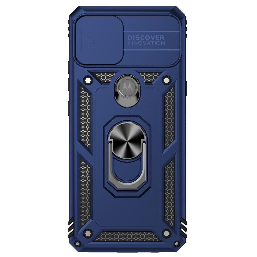 Estuche Gangxun Para Motorola Moto G 5g , Soporte Giratorio 360°, Estilo Mecánico Y Magnético