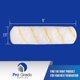thumbnail image 2 of Pro Grade Paint Roller Covers, 9 Inch, 1/2 Inch Microfiber Nap, 2 of 3