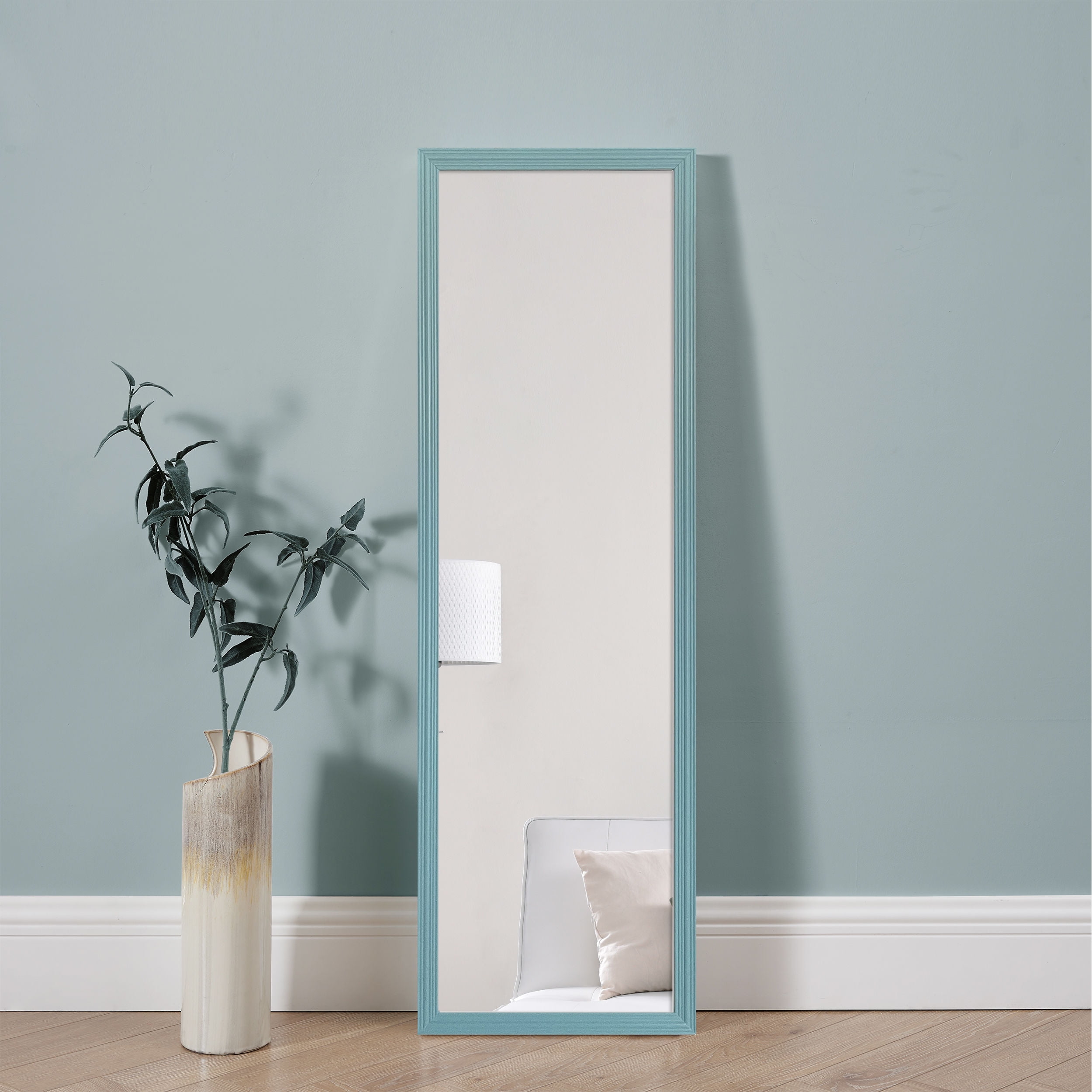 Haus - Espejo Rectangular 37X104 Cm Colgante Colores