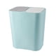 thumbnail image 4 of Cubo De Basura Doble Húmedo Y Seco De 15 Litros Papelera De Reciclaje Para Cocina Azul, 4 of 5