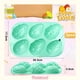 thumbnail image 3 of Set x4 moldes silicona huevos de pascua moldes para reposteria 3D antiadherente, 3 of 10