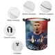 thumbnail image 4 of Kylian Mbappé Cesta de lavandería de gran capacidad redonda con asa, bolsa para ropa sucia plegable, almacenamiento para dormitorio, baño y lavadero 44x35 cm, 4 of 6