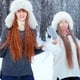 thumbnail image 4 of Bufanda infinita de punto de invierno para niños y niñas, calentador de cuello de forro polar, 4 of 5