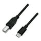 thumbnail image 3 of Cable De Impresora A USB C 1800cm Negro B42196, 3 of 3