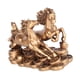 thumbnail image 1 of Estatuas de caballo corriendo con dinero de bronce, figuritas chinas hechas a mano, decoración del hogar, regalos coleccionables, 1 of 5