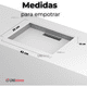 thumbnail image 4 of Cocina Encimera a Gas Licuado 3 platos Vidrio Templado Cocinilla Negro, 4 of 7
